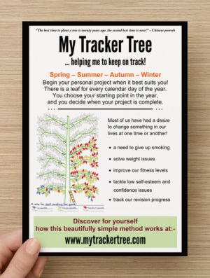 My Tracker Tree In Hand